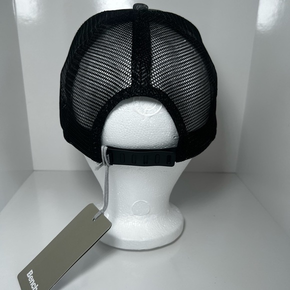 BENCH Men’s Grey & Black Adjustable Hat, One Size, New With Tags - Picture 4 of 6